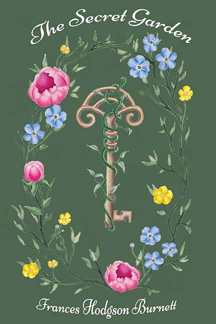 Secret Garden book cover illustration